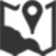 This icon is associated with directions page link of Mountain View Apartments site.